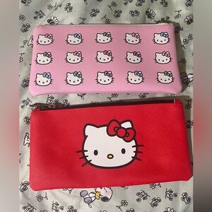 hello kitty pencil pouches